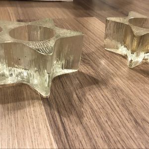Star candle holders
